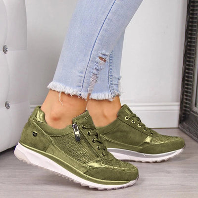 Gabbor - Zapatillas ortopédicas con cremallera